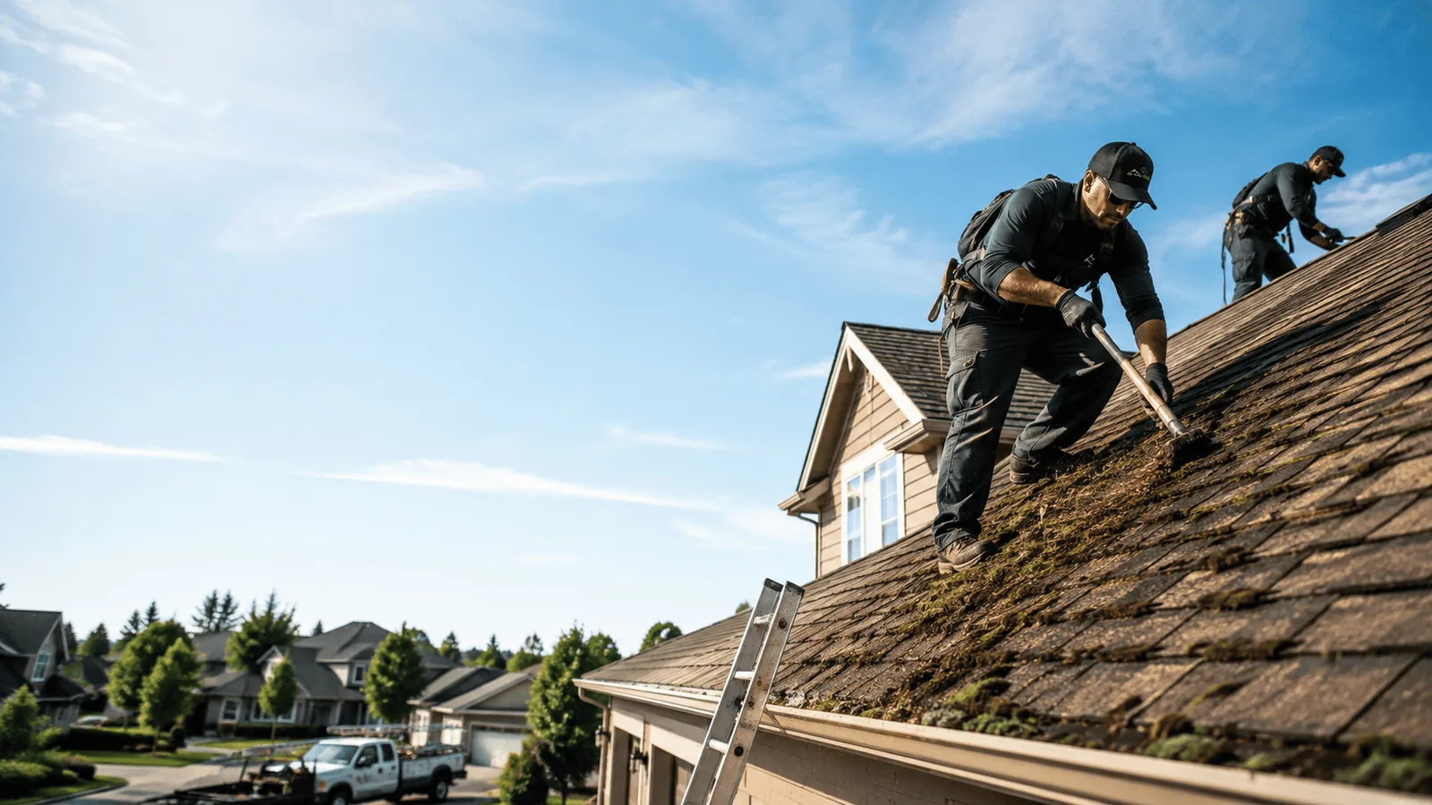 Roof Moss Removal in Holly, CO near me
